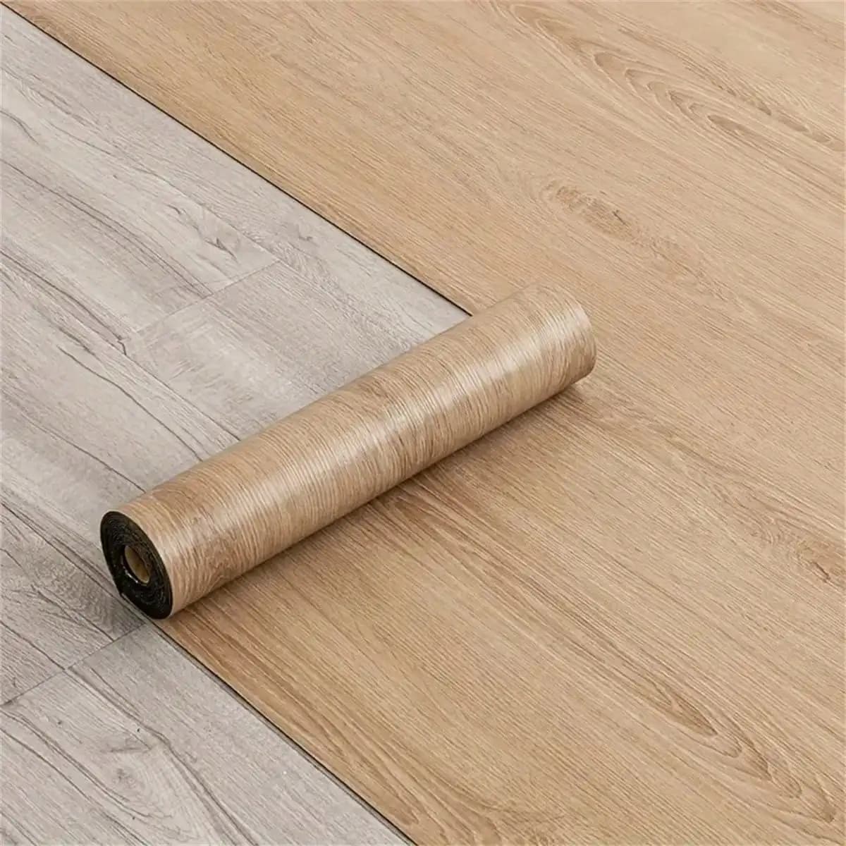1 pz 118,11 pollici adesivi autoadesivi per pavimenti opachi decorazione della casa cucina bagno armadio pavimento adesivi per pavimenti con venature del legno