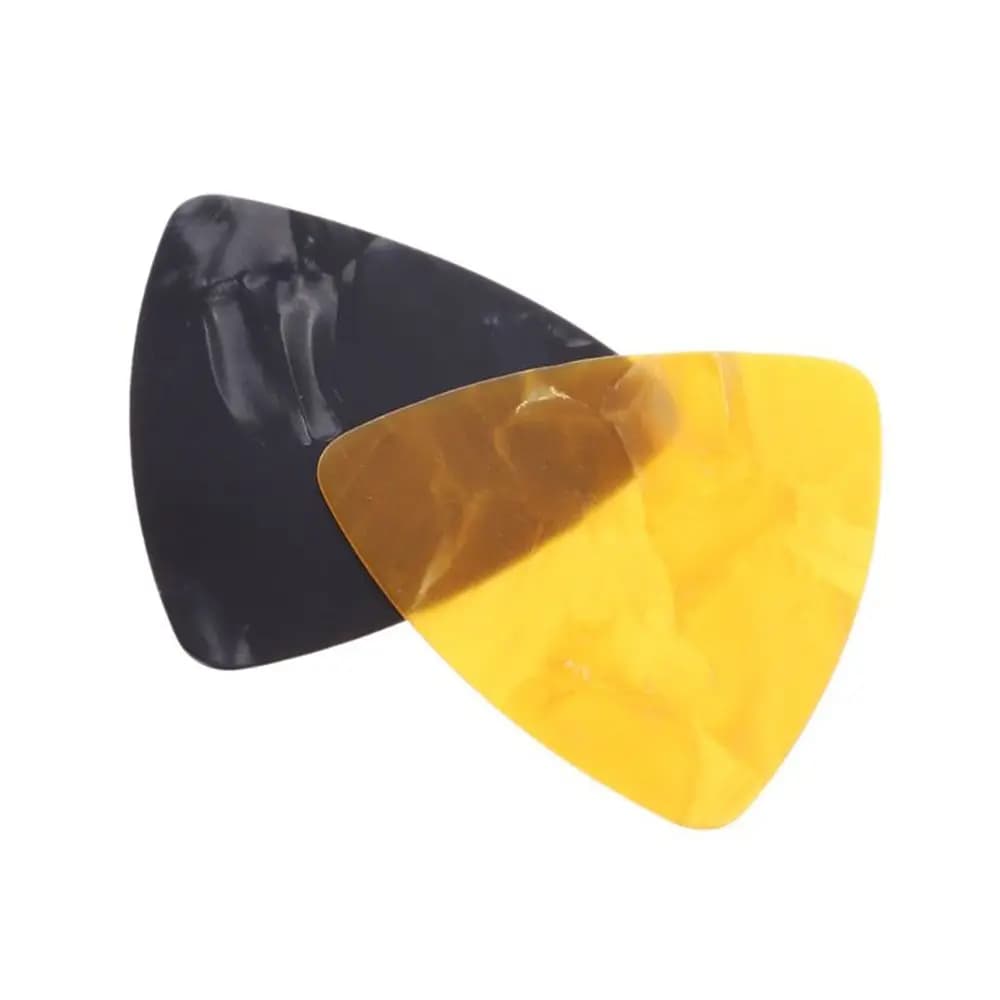 10 pz. Plettri per Chitarra Antiscivolo in Celluloide da 0,46 mm, Accessori per Chitarra