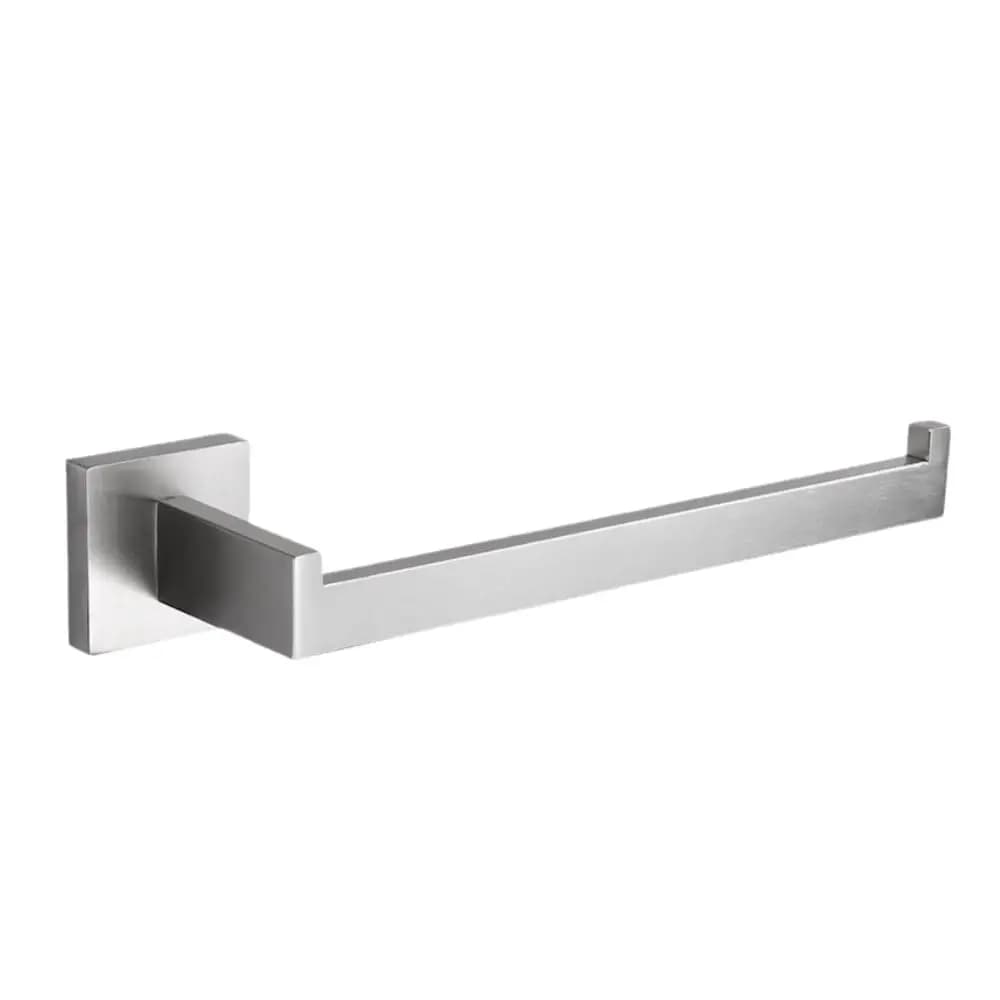 Set di Accessori da Bagno a Parete Nero Opaco, Porta Carta Igienica, Gancio per Accappatoio, Porta Asciugamani, Anello Porta Asciugamani, Accessori Bagno, Personalizzabile