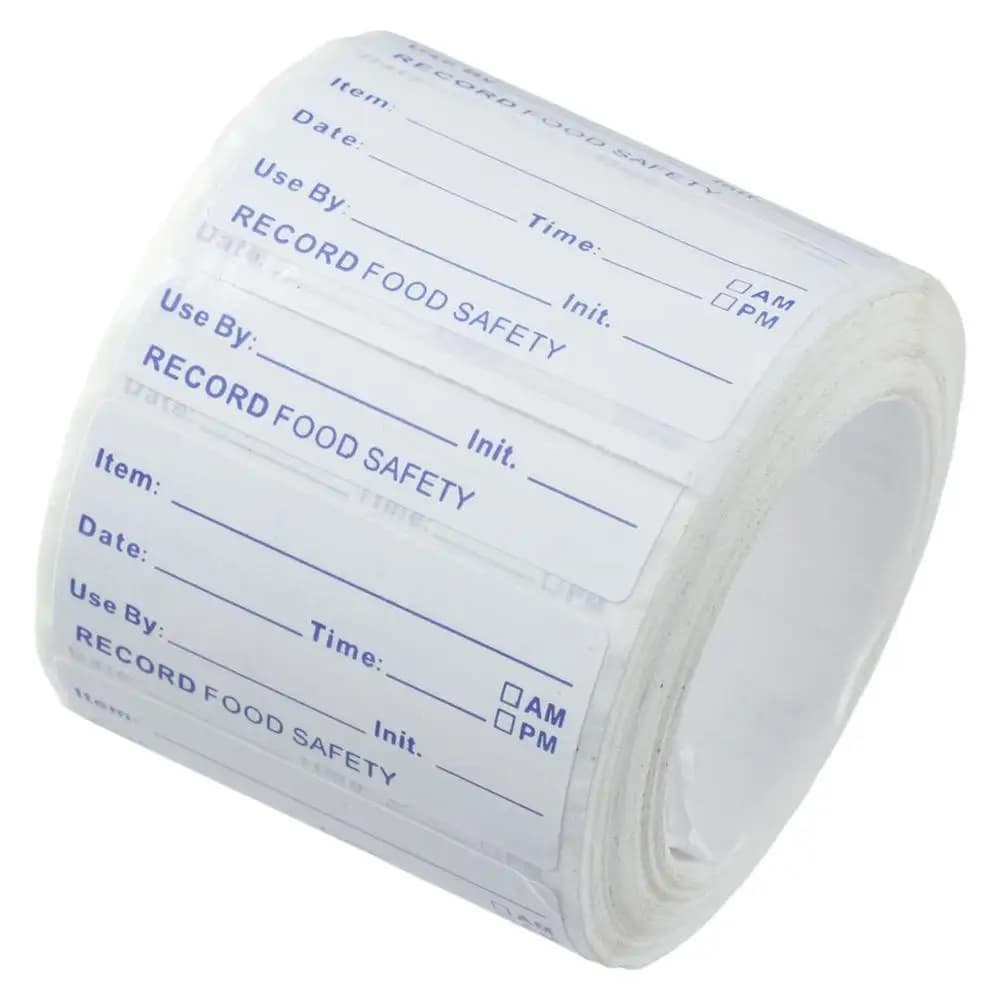 1 rotolo 500 adesivi etichetta rimovibile etichette per alimenti adesivi per congelatori autoadesivi contenitori riutilizzabili adesivi di carta