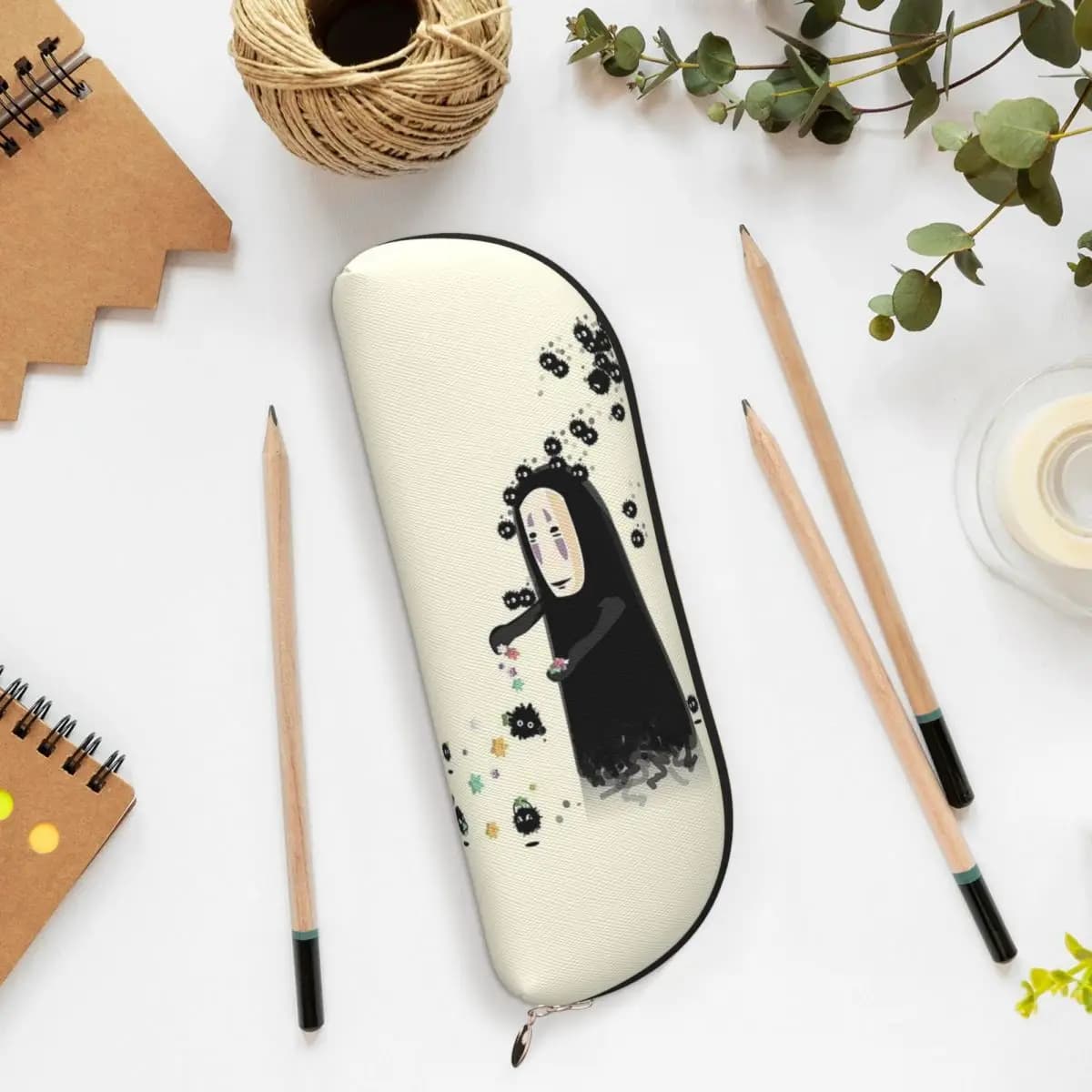 Soot Studio Ghibli Astuccio portapenne portaoggetti forniture di cancelleria grande scatola portapenne astuccio per regali per bambini
