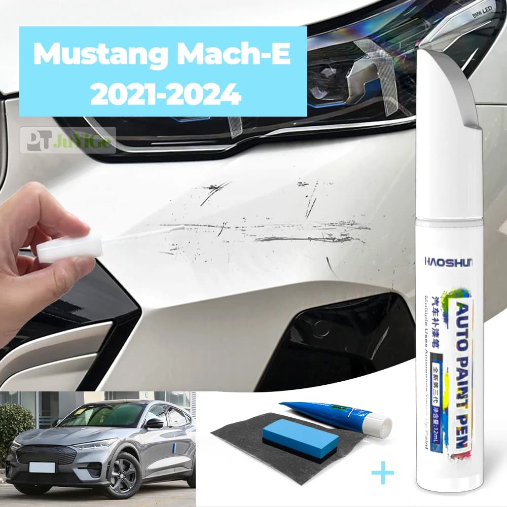 Per Ford Mustang Mach-E 2021-2024 2022 2023 Vernice per auto Penna Cura della vernice Fissatore Riparazione graffi Pittura a cera Rimozione graffi Accessori