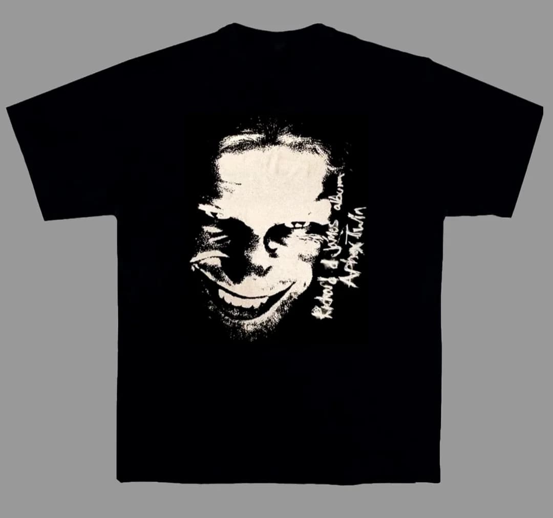 Aphex Twin Windowlicker New Wave Music Art Retro Style Summer Casual T-shirt Top di marca di lusso per uomo e donna
