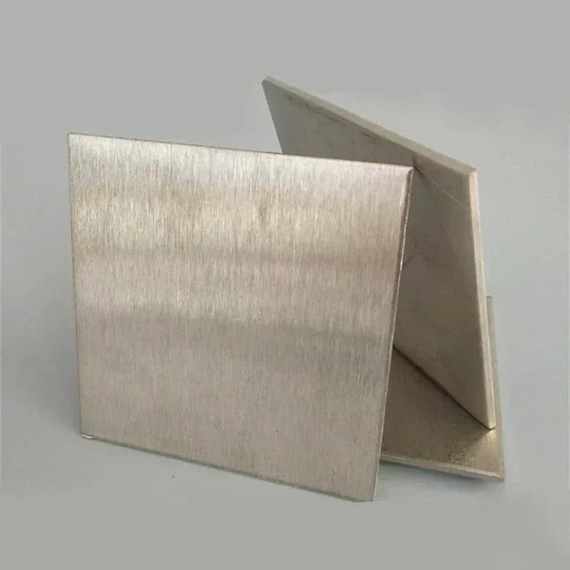 High-Purity Ni 99.9% Nickel Plate 1MM-5MM Thickness 60x70MM Electroplating Anode for Scientific Research