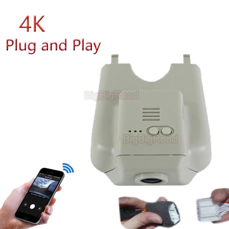 4K Plug And Play Per Mercedes Benz ML M MB GL R Classe W164 X164 W251 320 R350 R300 R400 2005 -2014 Auto Wifi DVR Videoregistratore
