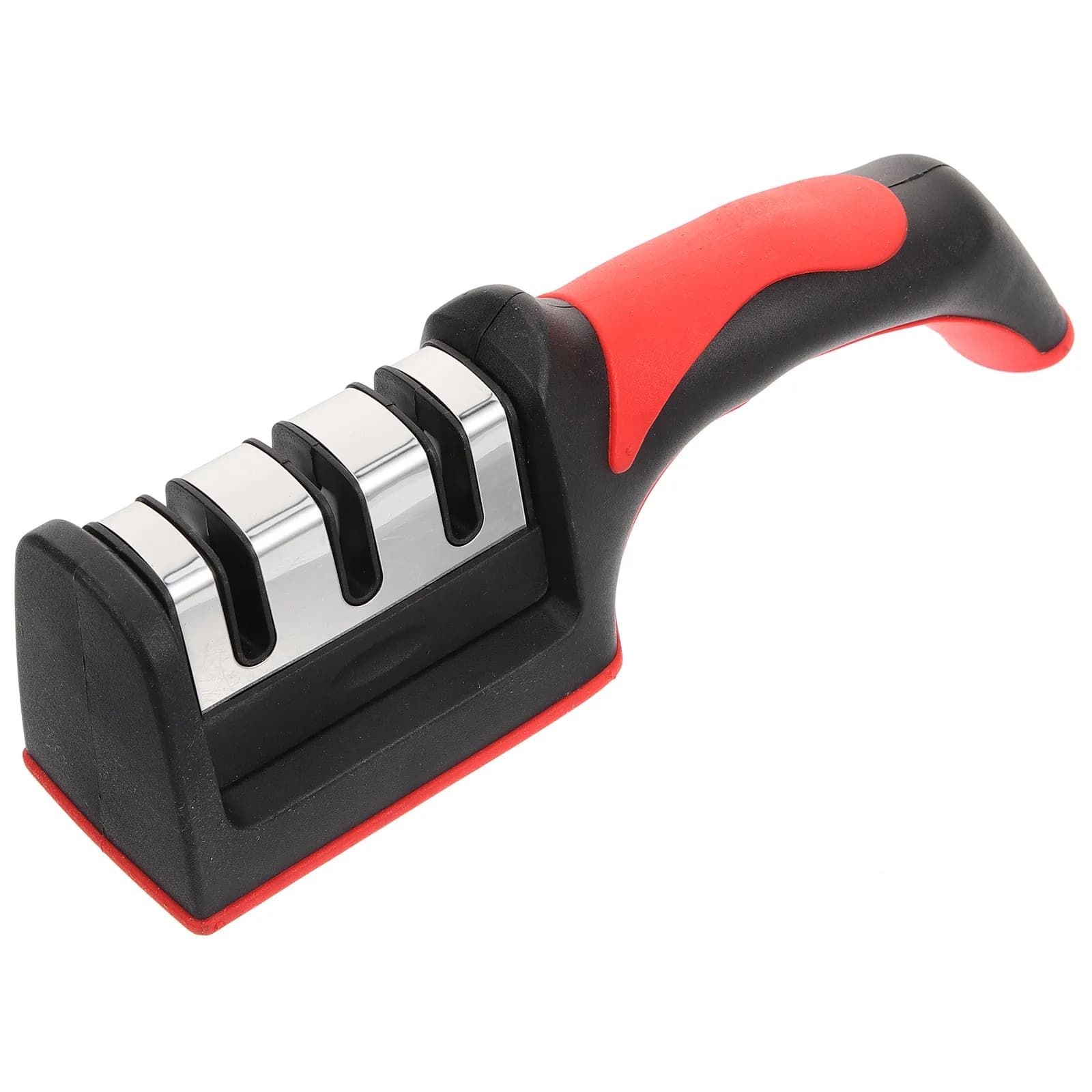 Affilatore per coltelli a 3 fasi, sistema di affilatura grossa e fine per coltelli da cucina, utensili a lama dritta e dentata