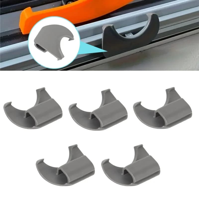 5 pz Eccellente Finestra Cieca E Mosca Cattura Clip Per Horrex Duo Plisse Camper Roulotte Accessori
