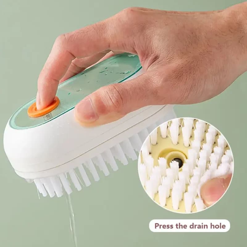Spazzola per scarpe 1pcLaundry spazzola per capelli morbida da appendere multifunzionale per uso domestico con pulizia delle scarpe di lavaggio liquido