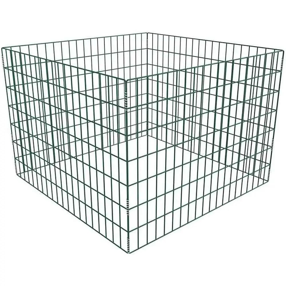Large Square Compost Bin with 39.4x 39.4x 27.6 for Organic Waste Recycling