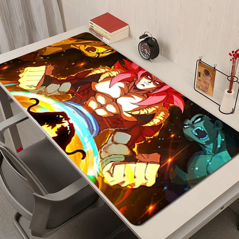 Tappetino per mouse Tappetino per mouse in gomma HD Tappetino per scrivania modello Tappetini da gioco Tappetino esteso Accessori per PC Tappetino per tastiera antiscivolo Dragon Ball