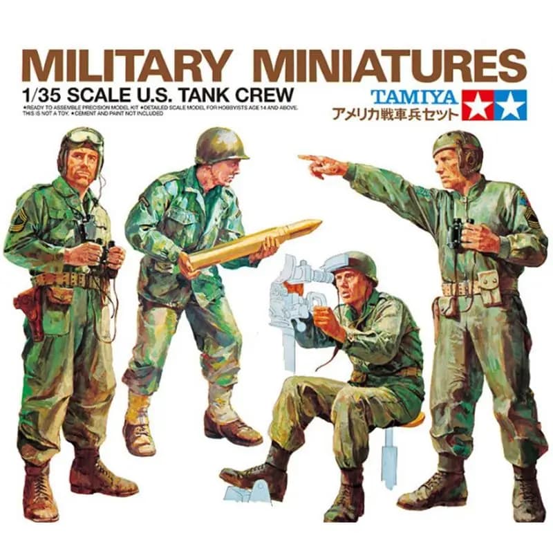 Modello di assemblaggio prefabbricato Tamiya-35004 Kit modello 1/35 Carro armato dell'esercito americano della seconda guerra mondiale
