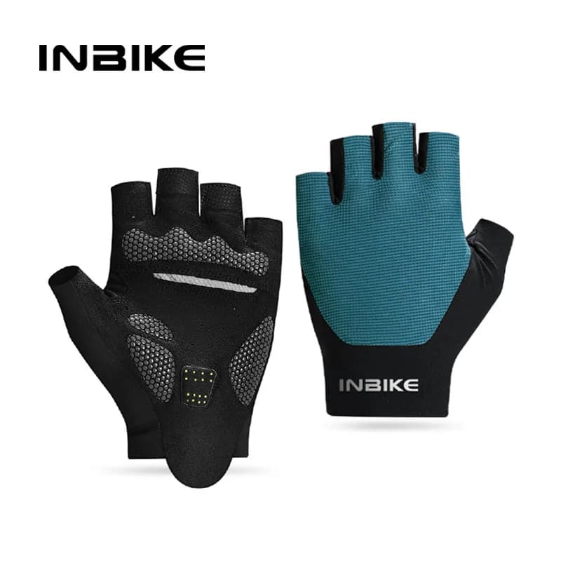 INBIKE Cycling Gloves half fingers 2025 Summer unisex Breathable cushioning MTB abrasion resistant Mountain bike accessories