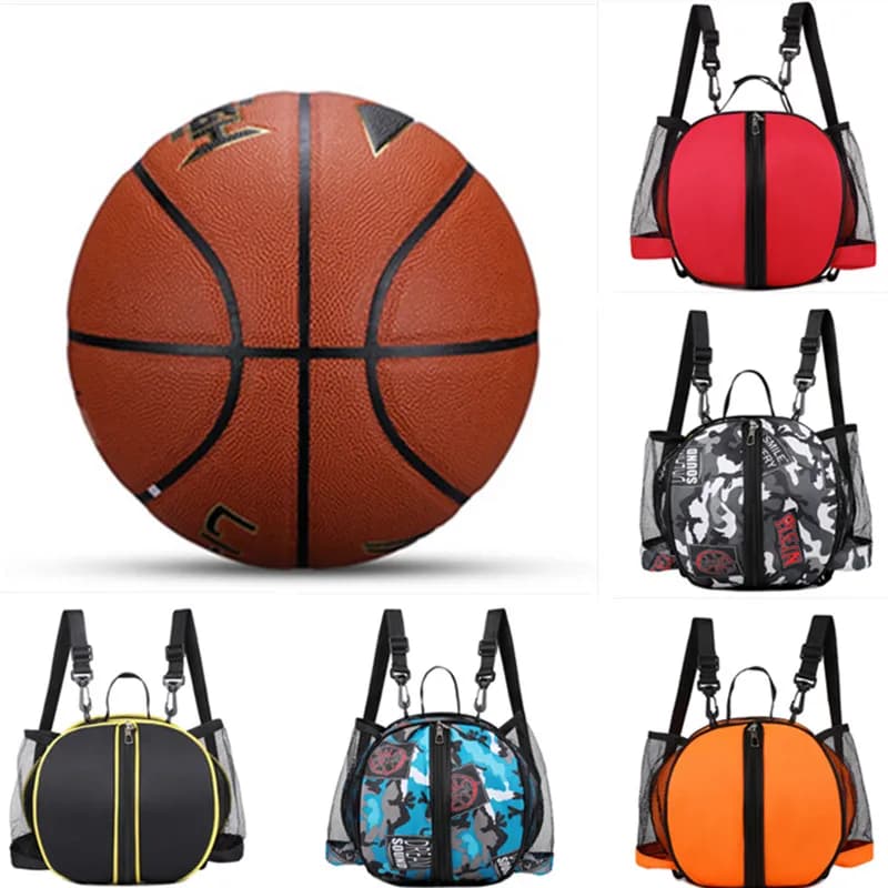 Borsa a tracolla per allenamento sportivo da 1 pezzo per basket, calcio e pallavolo - Comoda borsa per riporre le palline