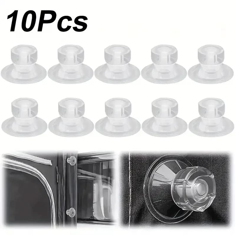 10PCS Ad Alto Impugnatura Tenda Ventosa Cuscinetti di Fissaggio Caravan Camper Organizzatore Camper Ventosa Ancoraggio Gancio di Fissaggio RV Accessorie