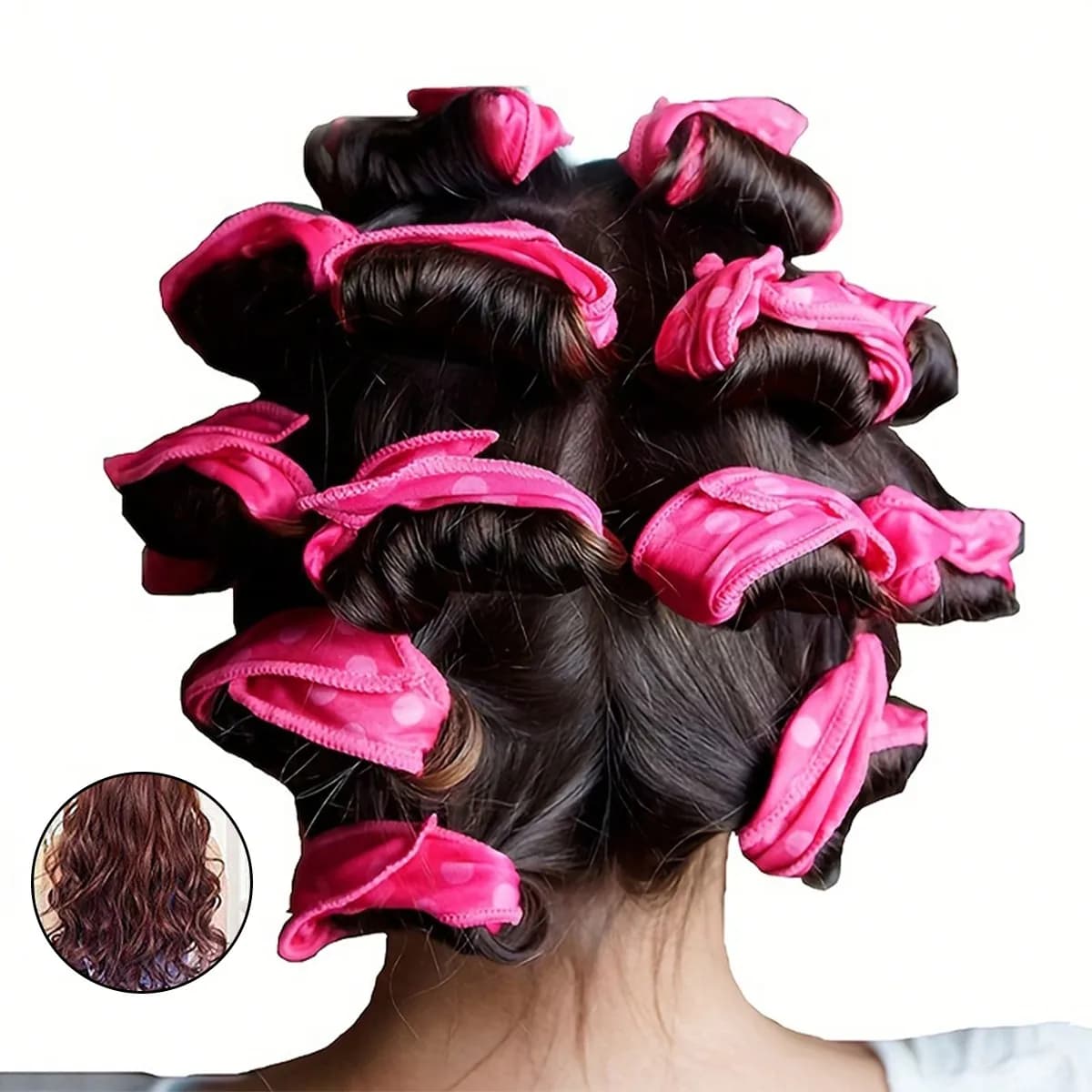Set da 40 Pezzi di Bigodini Morbidi in Schiuma per Ricci e Onde Naturali, Bigodini Notturni Senza Calore - Strumento per lo Styling dei Capelli Fai-da-te Senza Calore, Accessori per Capelli per Salone di Bellezza e Barbiere, Accessori per Capelli per il Ritorno a Scuola
