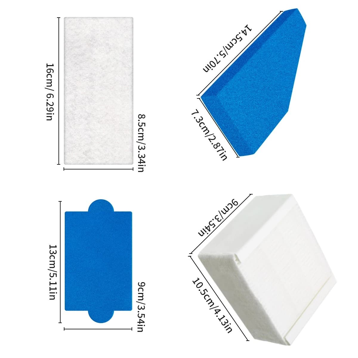 Filtro in schiuma per Thomas 787241, 787 241, 99 Filtro Hepa Filtro antipolvere Parti di ricambio Pezzi di ricambio filtro aspirapolvere