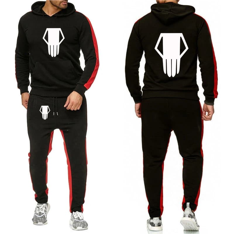 Japan Anime My Hero Academia Men's solid-color suits are suitable for spring and autumn, featuring simple designs hoodies