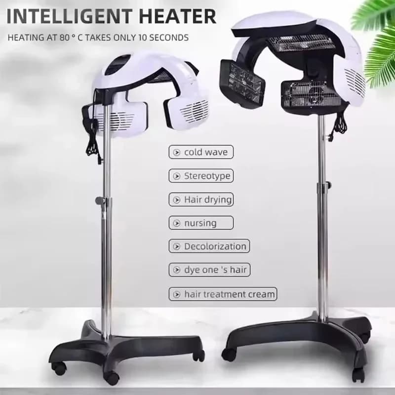 2026 Professional Hair Steamer Salon Barber Machine For Hair Dyeing Perm Treatment Portable Color Processor Styling Equipment