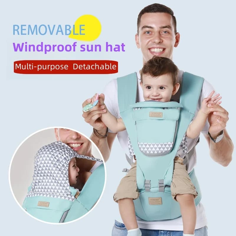 Marsupio Zaino sgabello in vita 4 in1 Cose per neonati Accessorio Kangaroo Sling Stuff Neonato per bambini ergonomico
