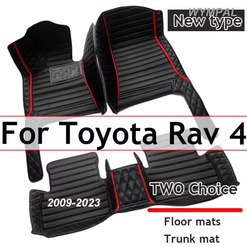 Tappetini auto Per Toyota Rav 4 Rav4 2009 2010 2011 2012 2013 2014 2015 2016 2017 2018 2019 220 2021 2022 2023 Accessori Auto