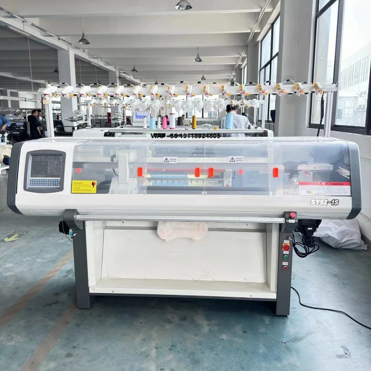 High Speed Automatic Computer Weaving Loom Knitting Machine Single System Sweater Knitting Machine Flat
