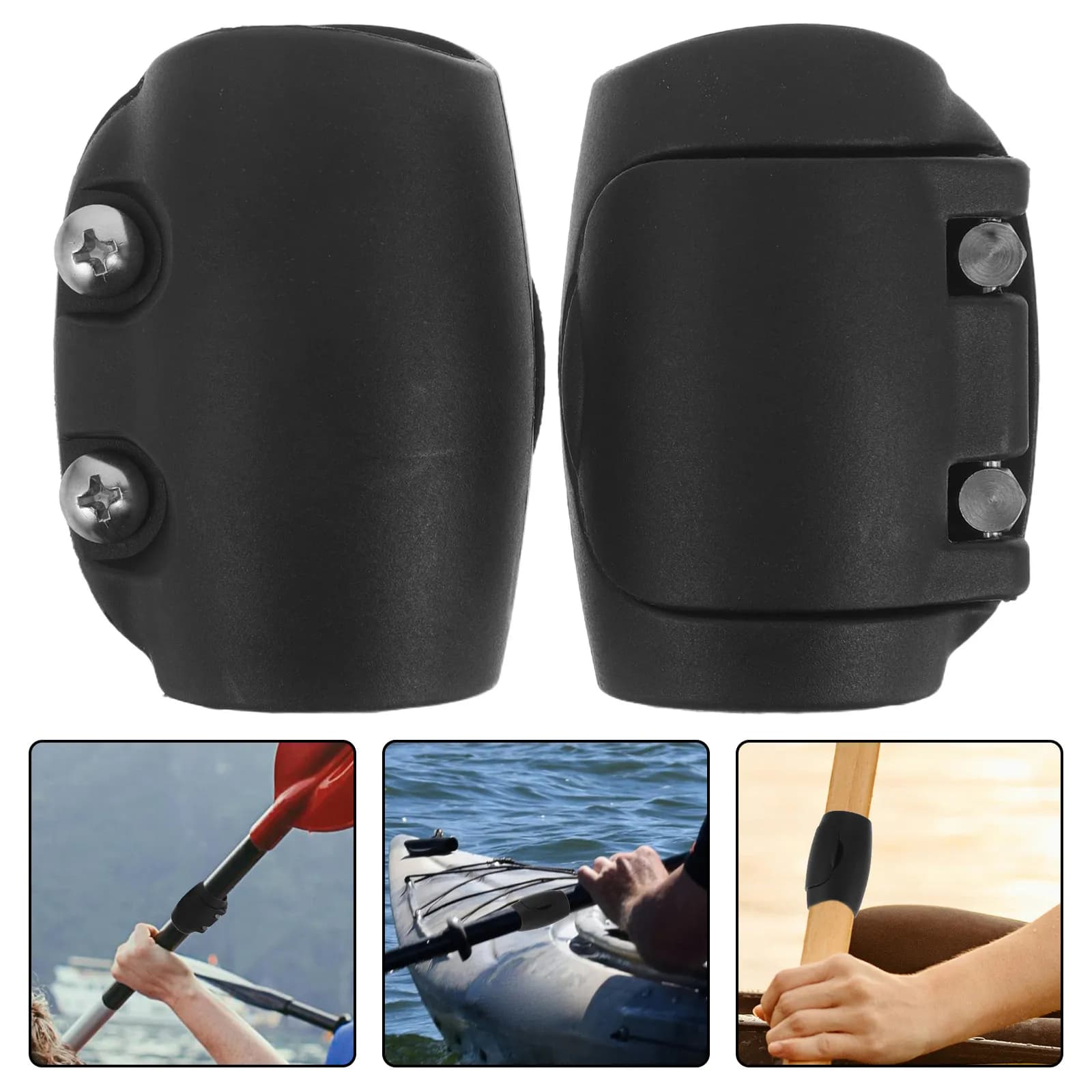 Supporto per Pagaia Facile da Installare per Kayak, Barca da Pesca, Accessorio per Imbarcazioni, Morsetto di Fissaggio per Stoccaggio