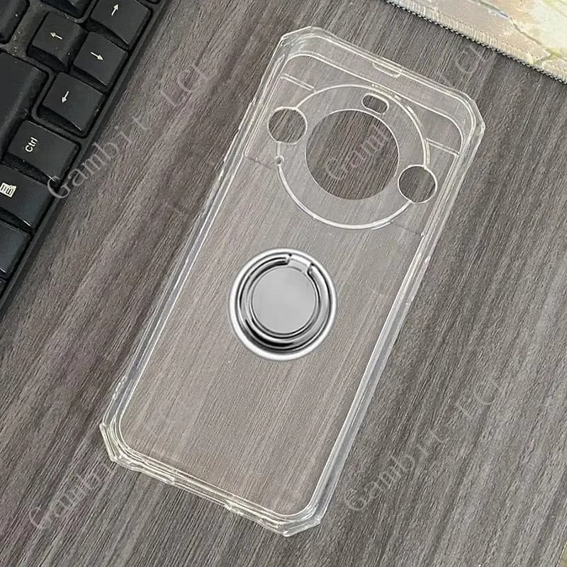 For Blackview BL9000 Pro 6.78" BlackviewBL9000 Back Ring Holder Bracket Phone Case Smartphone TPU Soft Silicone Cover