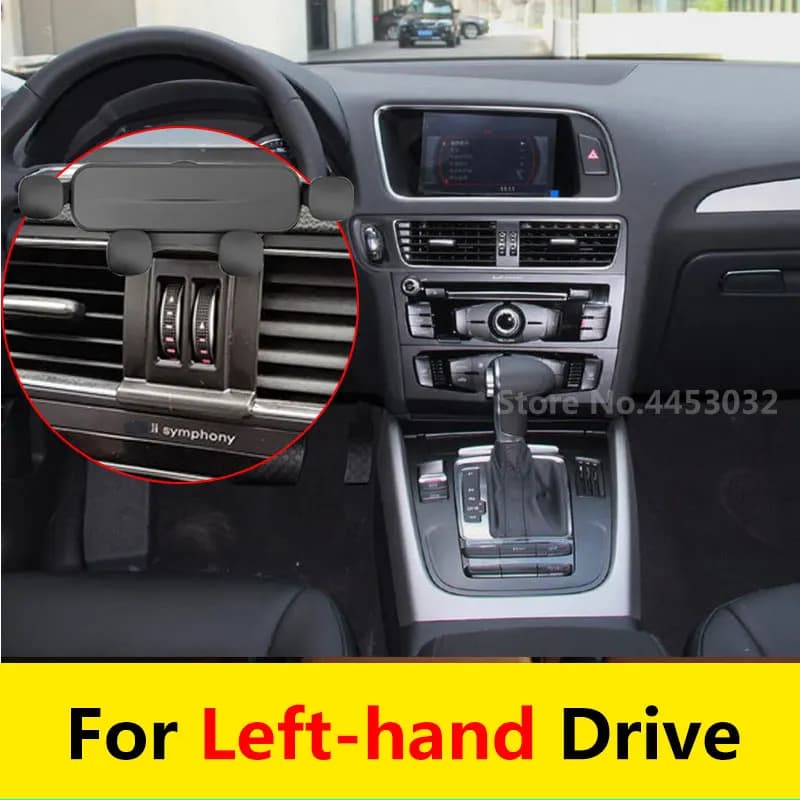 Supporto per telefono da auto con Base speciale per Audi Q5 8R anno dal 2010 al 2018 supporto per auto rotazione a 360 ° accessori di supporto GPS