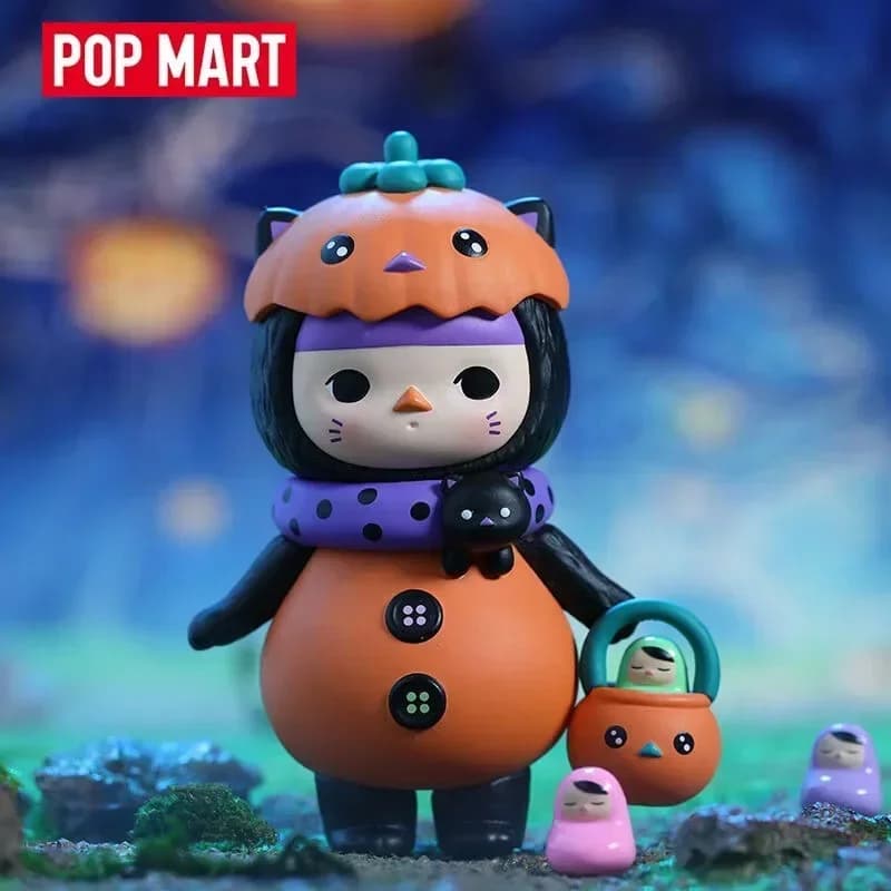 Pop Mart Pucky Monster Baby Series Blind Box Guess Bag Decorazione del desktop Modello carino Regalo Ragazza Giocattoli Anime