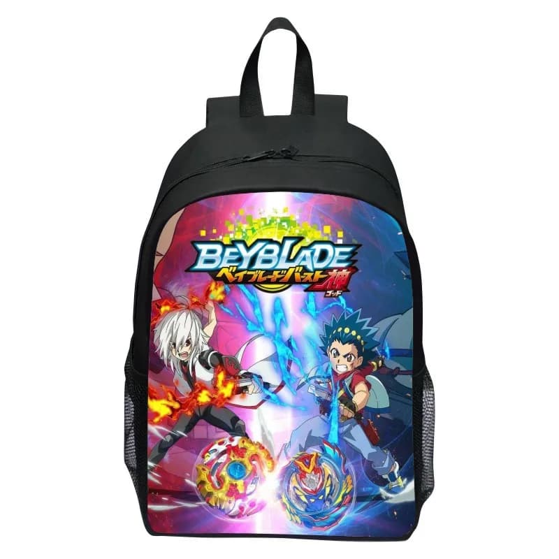 Zaino per bambini 3D da 16 pollici Beyblade Buttst giroscopio da combattimento zaino per scuola primaria zaino per asilo