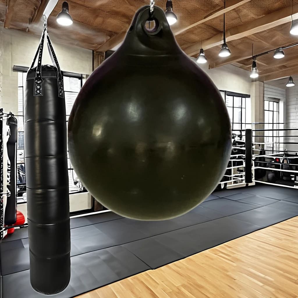 Boxing Equipment Boxe PUNCHING Bag MMA Training WATER BALL SAND Bag Fitness Products WATER LEATHER Gym Sports