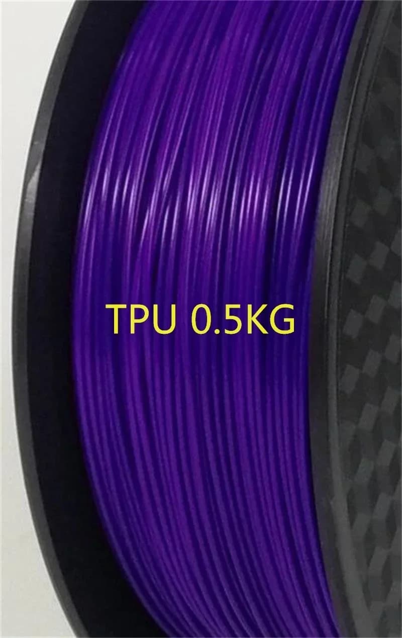 0.5KG TPU 95A cheap 3D printer filament 1.75mm 500g Flex soft elastomeric rubber material for 3D printers