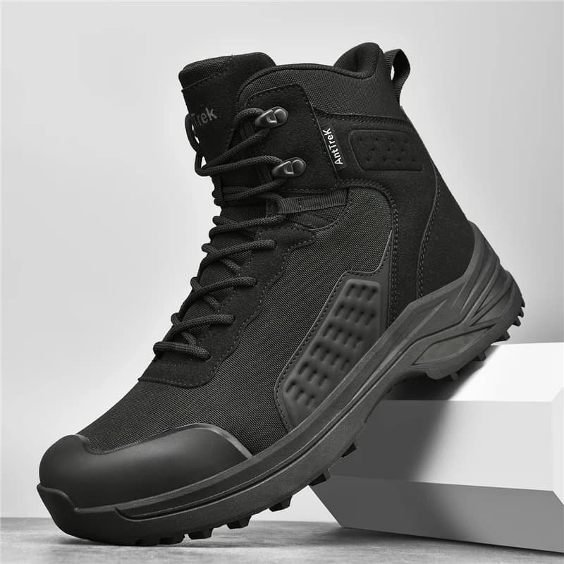 Nuove Scarpe da Trekking da Uomo, Stivali Tattici Antiscivolo per Esterni, Scarpe da Arrampicata Resistenti all'Usura, Stivali da Caccia, Botines Zapatos