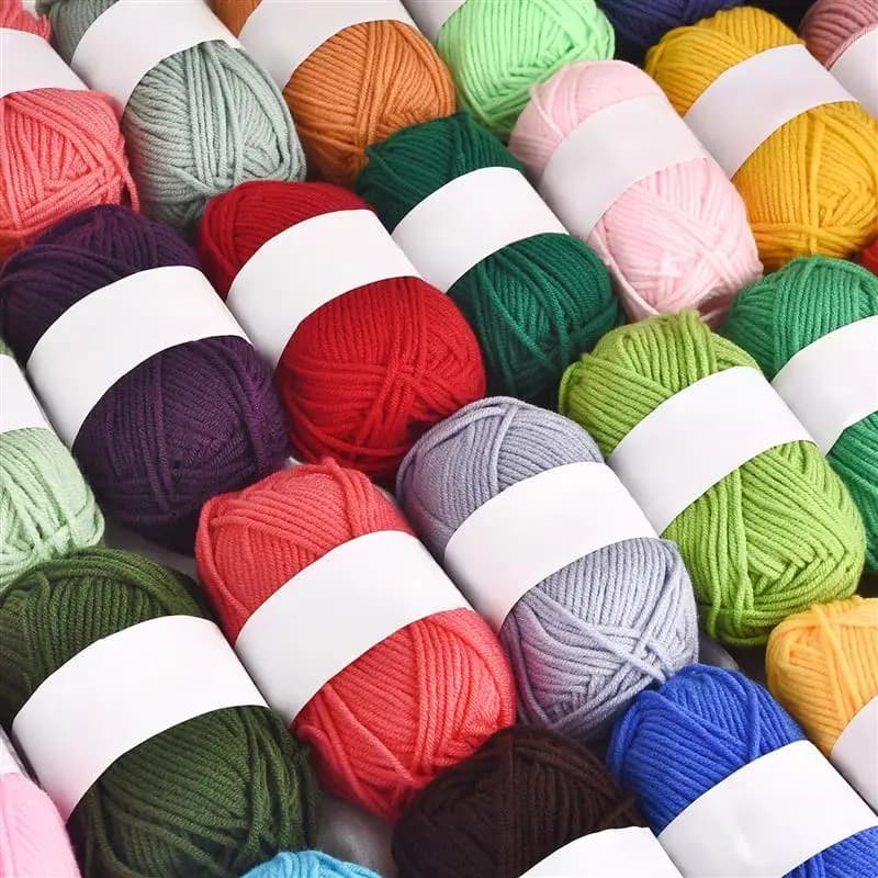 25 g/rotolo 4 strati latte per bambini dolce morbido cotone filato di lana per maglieria a mano filato all'uncinetto bambole fai da te inverno caldo maglione sciarpa