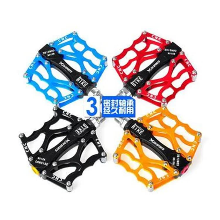 Pedali per mountain bike, pedali ultraleggeri in lega di alluminio, pedali/pedali con cuscinetti per bicicletta in stock