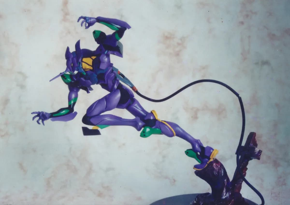 Nuova statuetta in resina GK EVA EVANGELION-01 Kawaii, modello bianco da assemblare fai da te, giocattolo, ornamento, regalo.