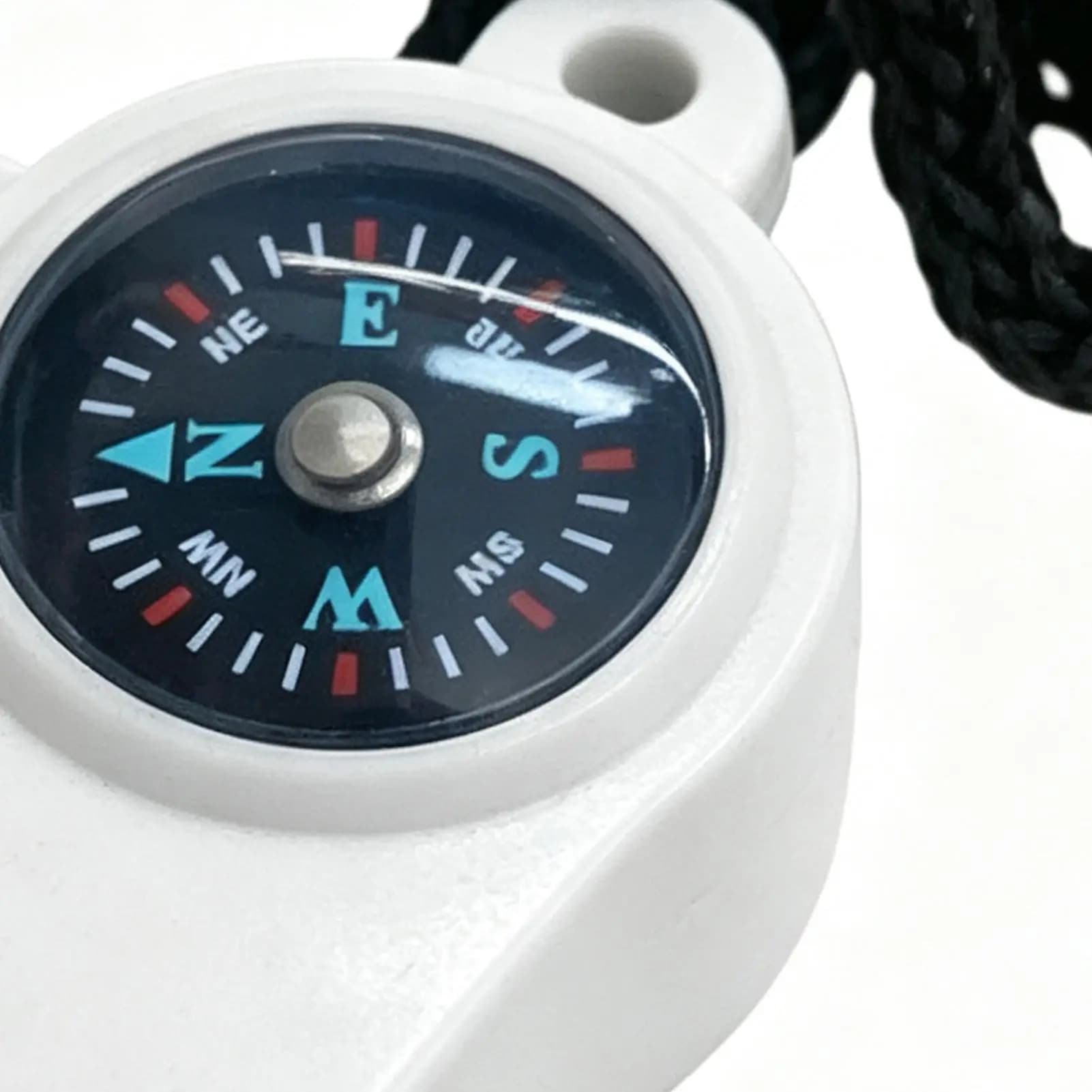 Safety Whistle Multi-Functional Loud Waterproof Compass Gear Portable Safety Survival Whistle For Outdoor Hiking Hunting Fishing