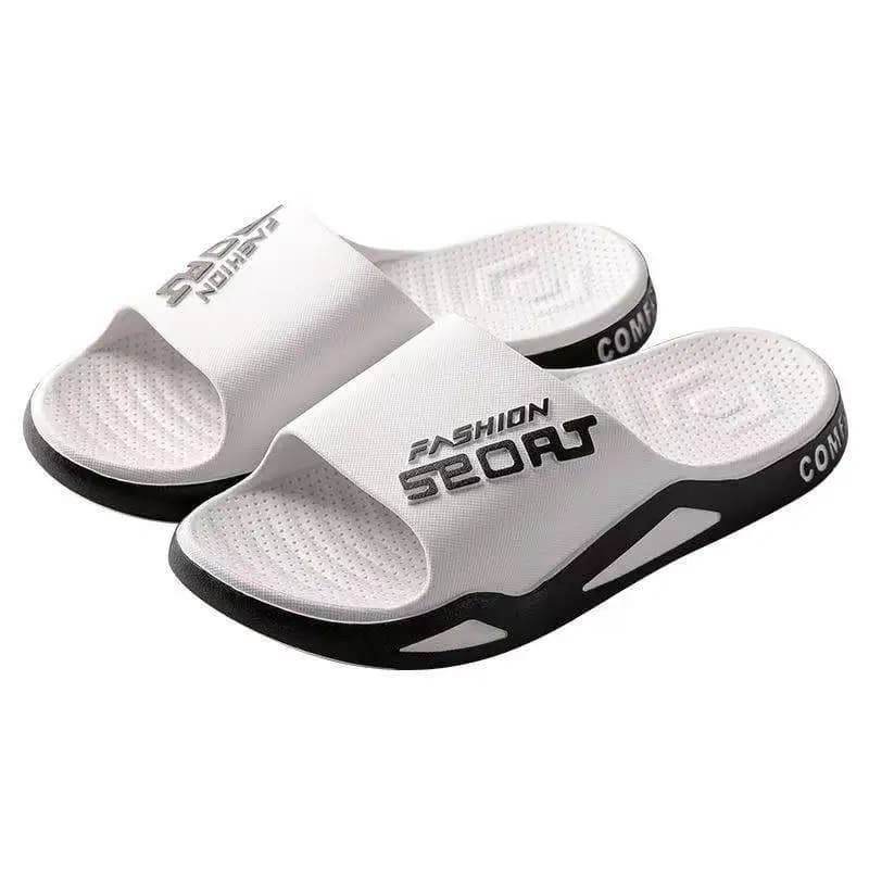 Couple slippers for outdoor clothing, summer flip-flops, fashionable swimsuits, anti-slip sandals for interior and home