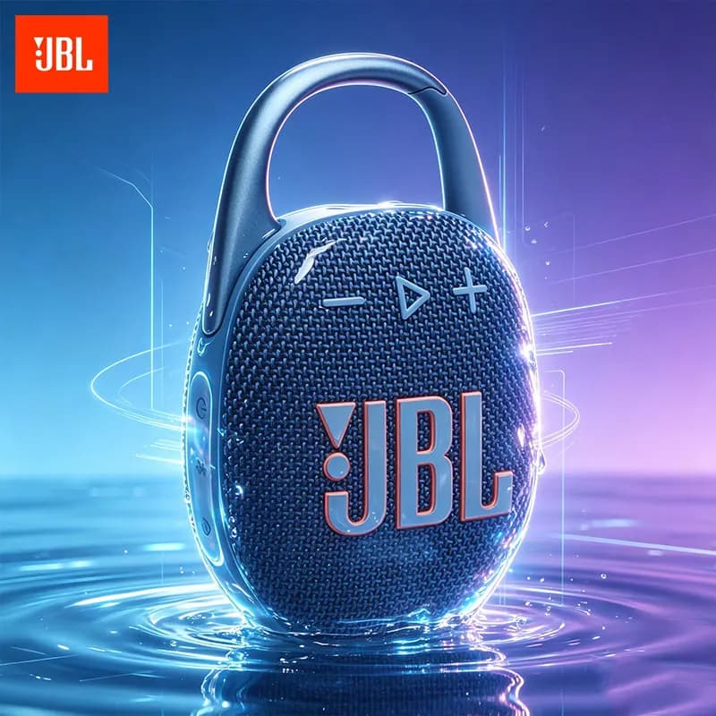 JBL CLIP5 IP67 Waterproof Mini Wireless Speaker Clip Portable Bluetooth Audio Outdoor Hiking Camping Travel Audio