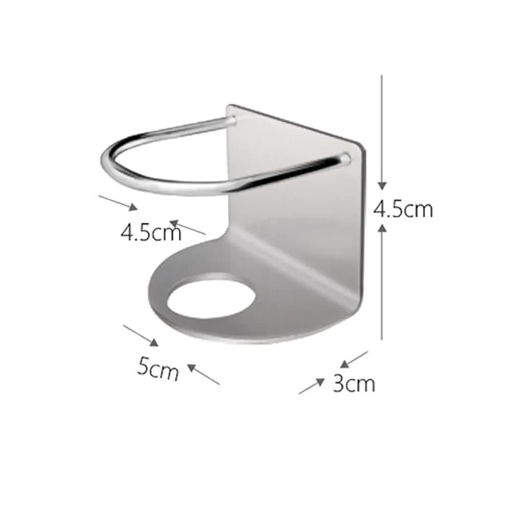 Portaspazzolino da parete, 2 pezzi, porta dentifricio, organizer per il bagno, acciaio inossidabile 304, antiruggine, leggero, salvaspazio