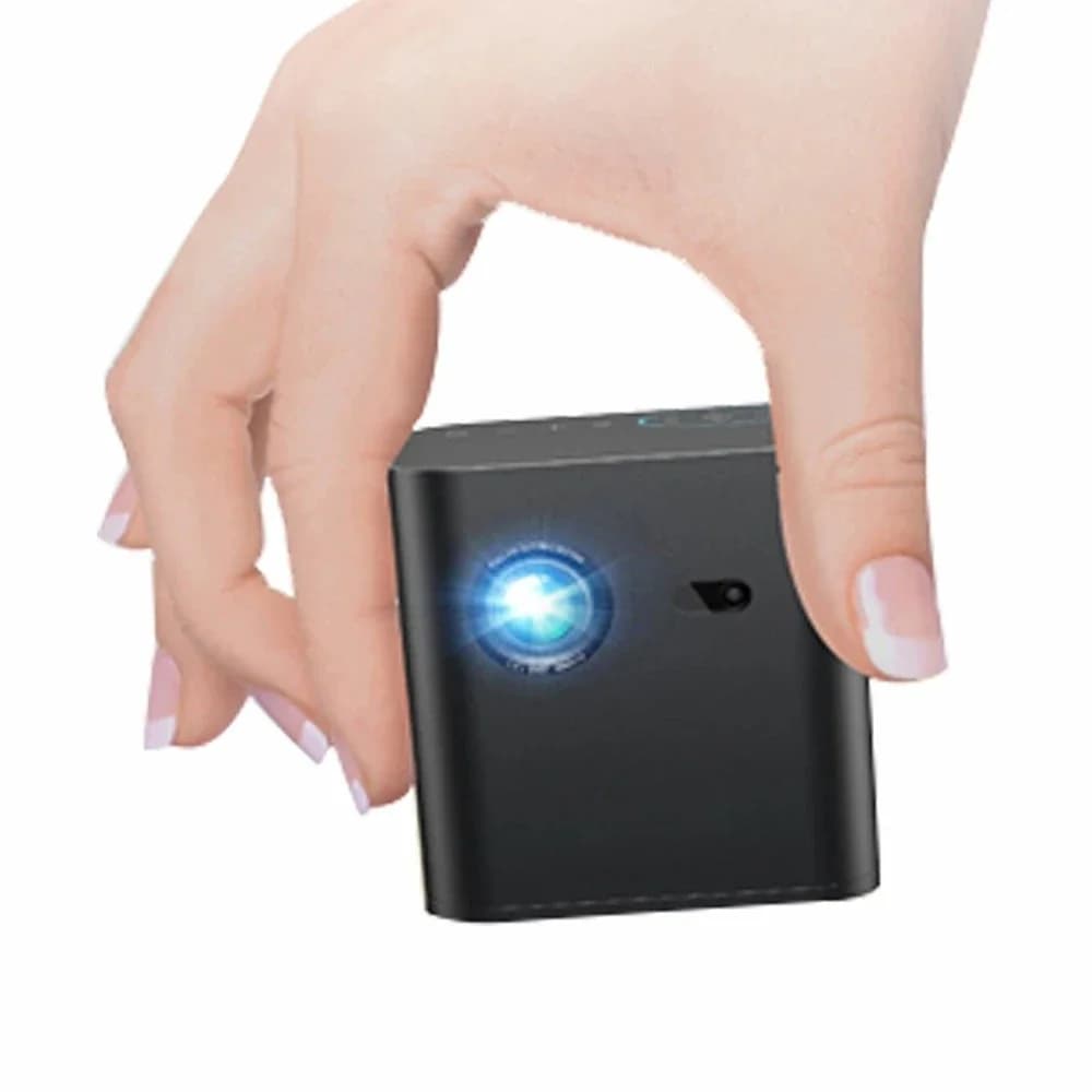 P1000 180 Ansi Lumen 3D Mini Projector 4K 2K 1080P Full Hd Android Tv Projectors with Battery 3D Dlp-Link Proyector