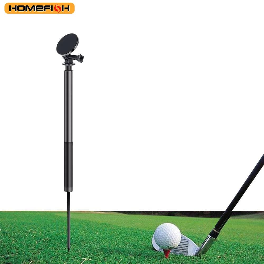 Testa per pallina da golf Supporto magnetico per telefono cellulare Altalena da esterno Pesca Inserimento Fotografia Bastone per selfie Utensili manuali Accessori