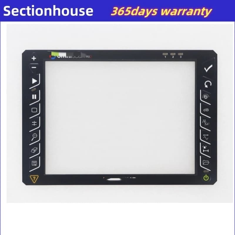 Nuovo pannello touch compatibile OLYMPUS Omniscan MX2 resistenza touch screen in vetro digitalizzatore e sovrapposizione tastiera protettiva anteriore