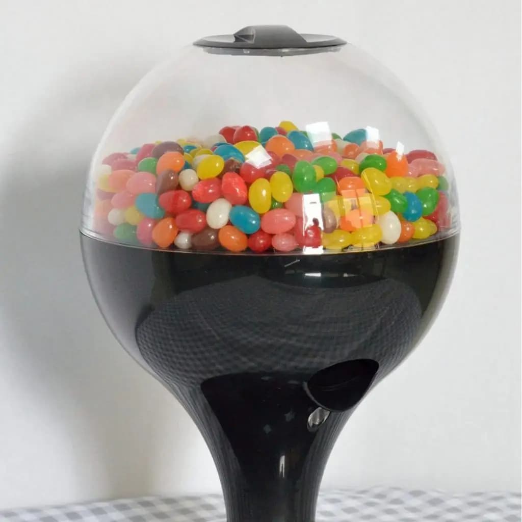 Dispenser Moderno per Cereali da Cucina, Contenitore Ermetico per Alimenti Secchi, Distributore Automatico di Snack Facile da Usare per Casa e Ufficio