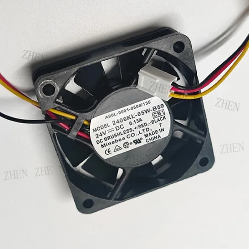 Ventola di Raffreddamento Y 1 Pezzo Nuova PER A90l-0001-0506/135 2406KL-05W-B59 6015 DC24V 0.13A 6CM 3Pin