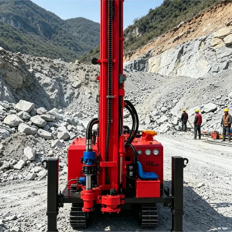Hydraulic Trivella for Carrotage, Hydraulic Perforator for Geological Indages of the Soil, Foundation Test, Perforation Plant