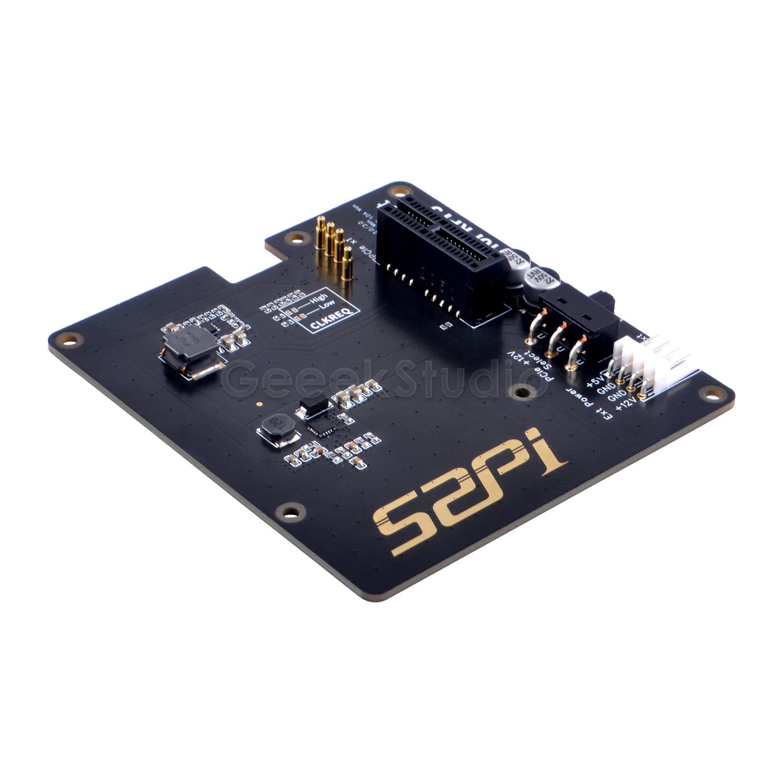 Slot PCIe P02 extension adapter card for Raspberry Pi 5