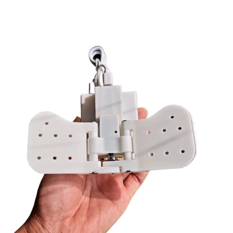 High torque butterfly automatic opening and closing device with a load-bearing capacity of 1 kilogram ， an electric butterfly