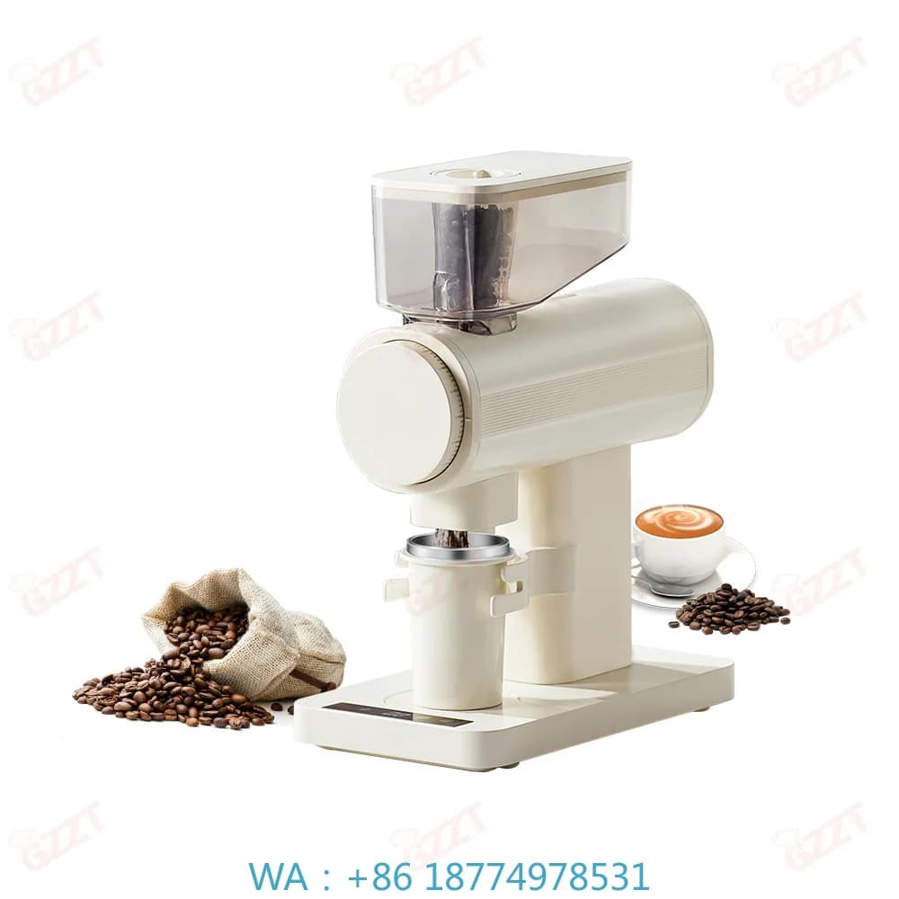 1. Office Coffee Grinder 80 Gears Thickness Adjustable Cappuccino Espresso With 64MM Burr For Bean Processing