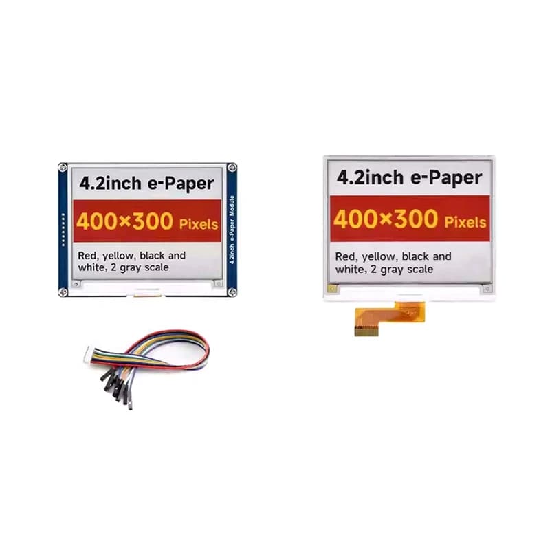 Waveshare 4.2 inch for Raspberry Pi 4 module E-Paper display E-Ink black with SPI interface for Arduino Nucleo STM32 A